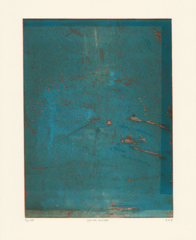 Cyan Over Vermilion